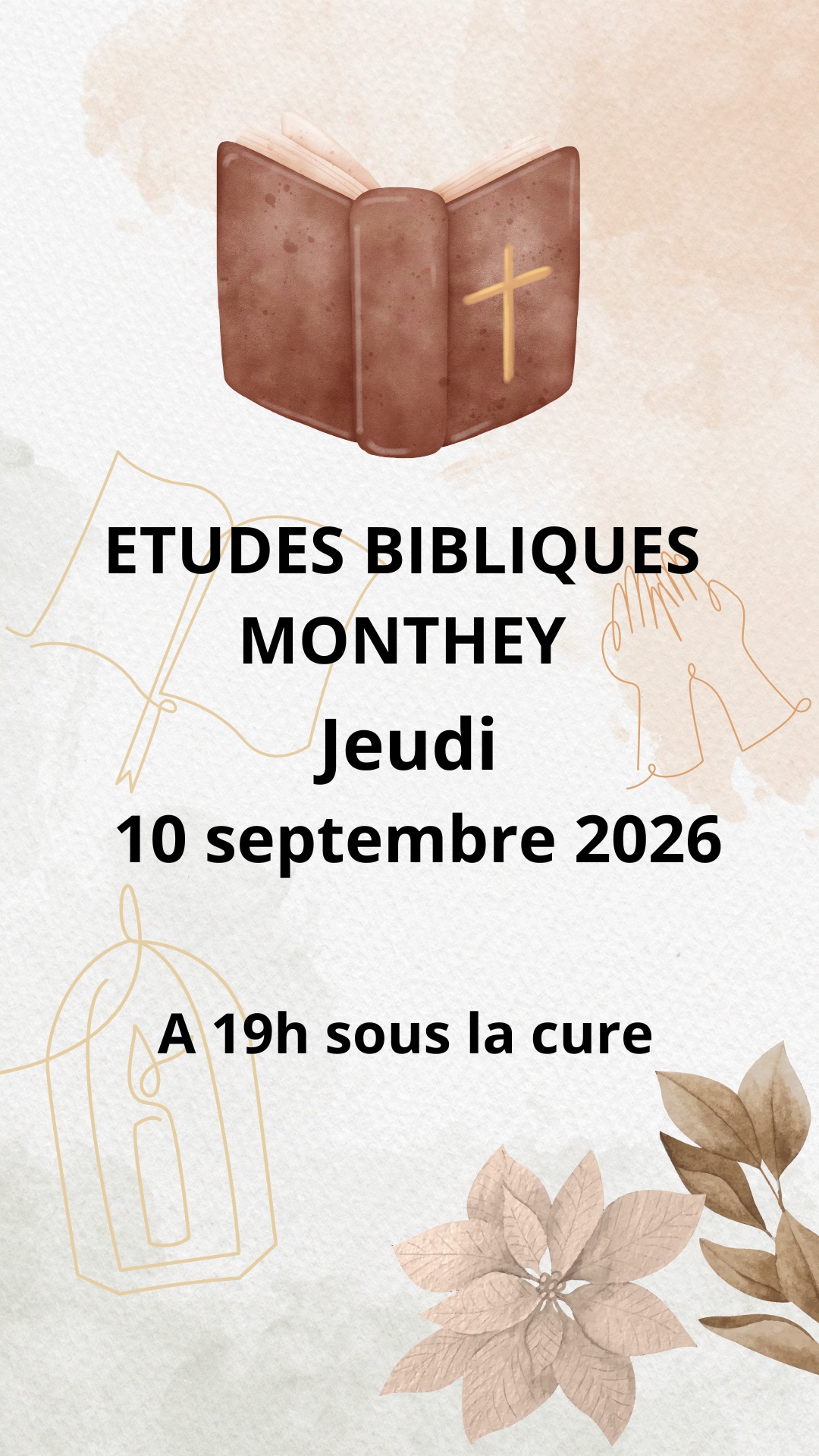 Etude biblique Monthey 10 septembre 2026