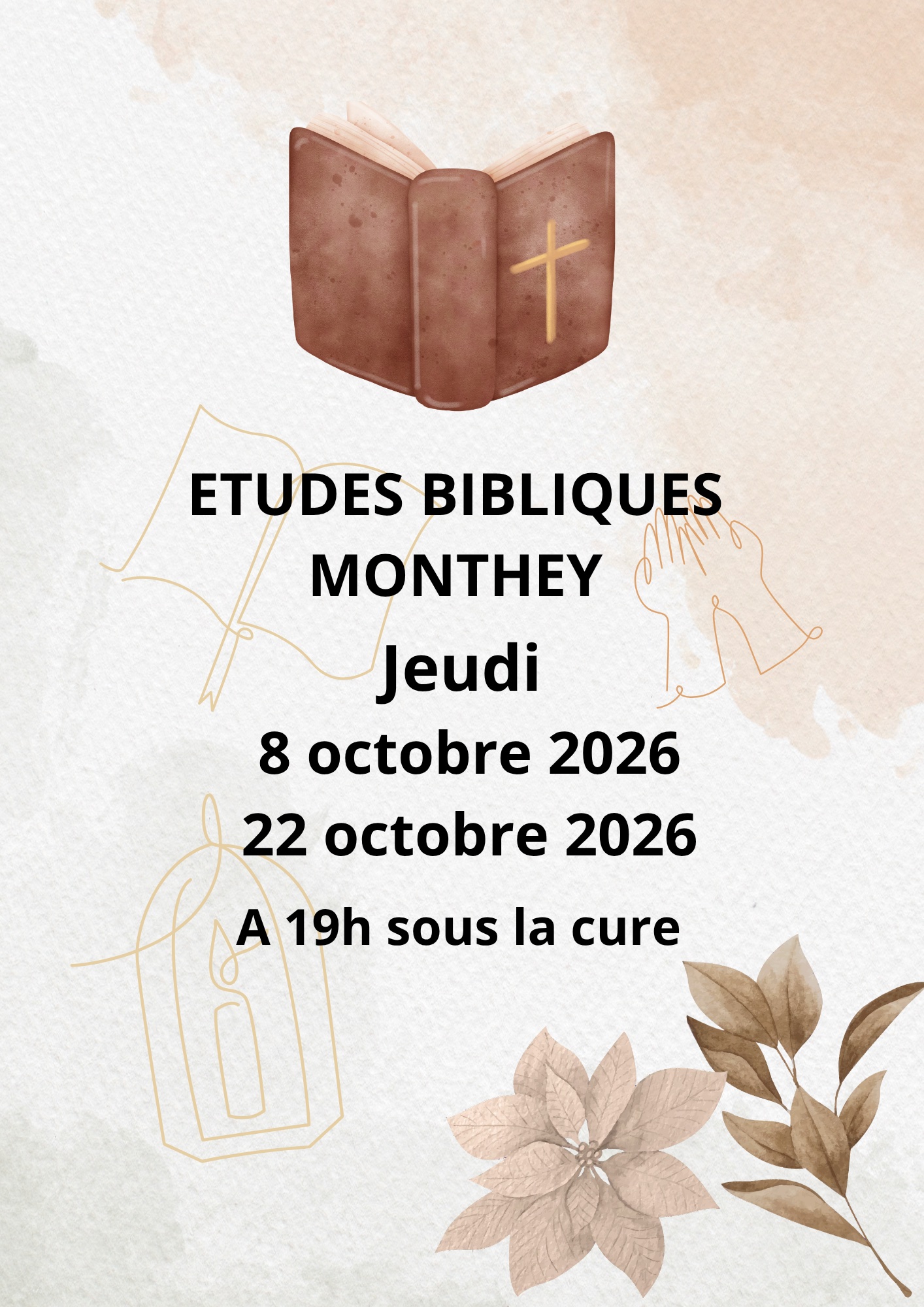 Etude biblique Monthey 10 septembre 2026